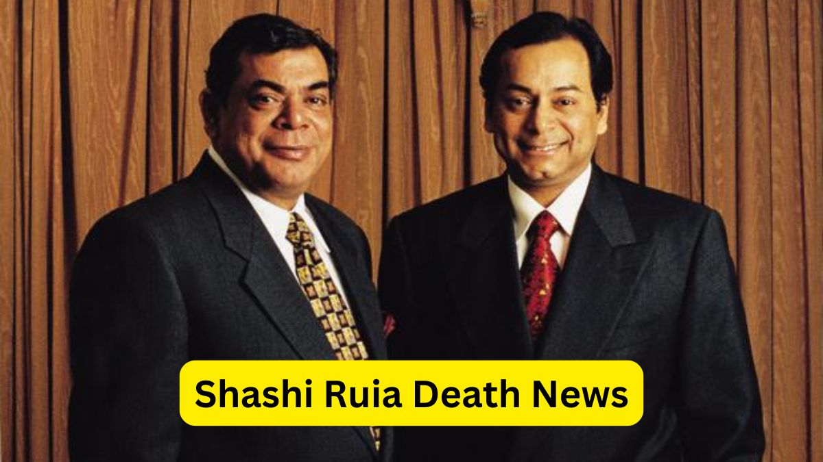 Shashi Ruia Death News